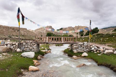 Mountain bridge